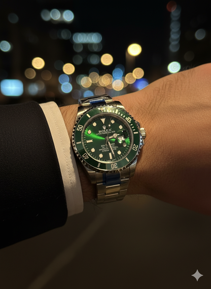 Luxury Watch – Premium Stainless Steel, Rotating Bezel, Waterproof Design